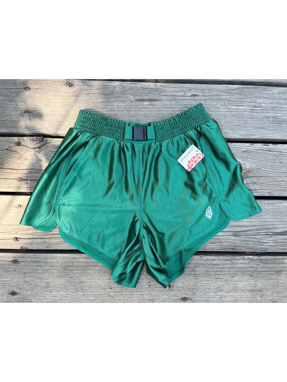 NWT Free People FP Movement Retro Style Gym Running Shorts XS Extra Small